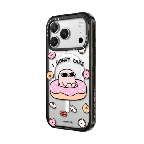 I Donut Care Case | iPhone 17 Pro Max / Impact Case MagSafe Compatible / Black | Image 2