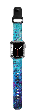When the Water Ripples Towards You by Ingrid Ching | Apple Watch Series 7-9 (45mm) / Impact Band / Black | Image 1