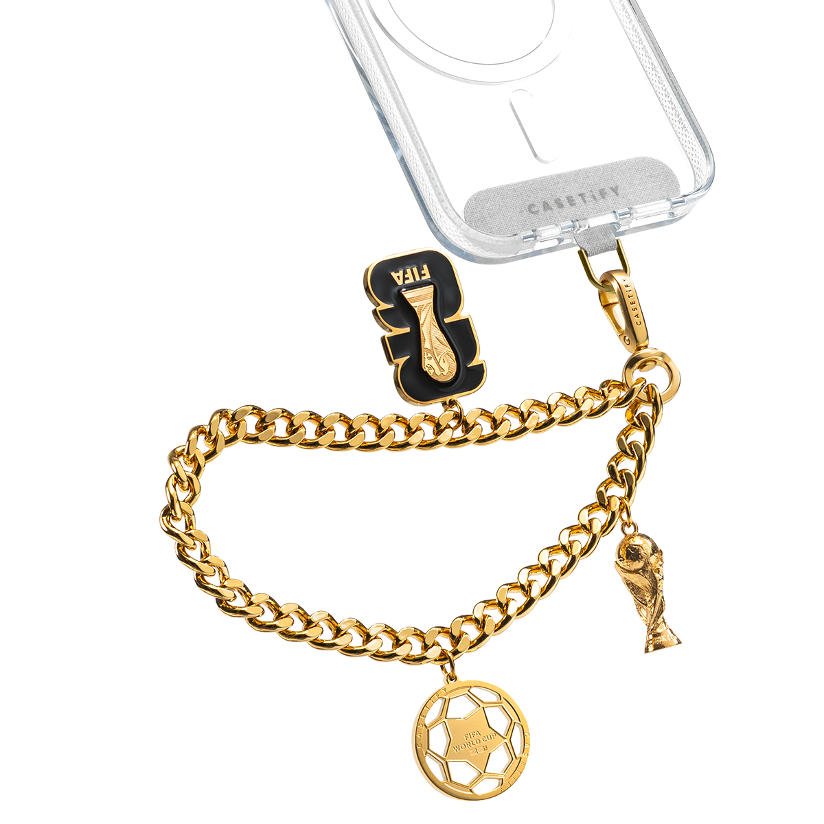 FIFA WORLD CUP 26 METAL CHAIN WRIST STRAP | Image 1
