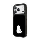 BB Sits by makingsht | iPhone 18 Pro / Impact Case MagSafe Compatible - Glossy / Glossy Black | Image 2