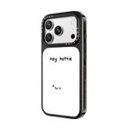 BB Thinks You're Hot by makingsht | iPhone 18 Pro Max / Impact Case MagSafe Compatible - Glossy / Glossy Black | Image 2