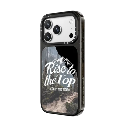 Rise to the Top | iPhone 18 Pro Max / Impact Case MagSafe Compatible - Glossy / Glossy Black | Image 2