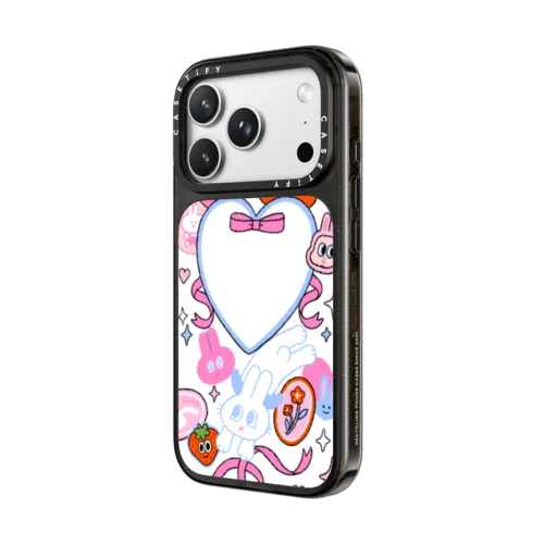 Dream Bunny by Minstudio | iPhone 18 Pro Max / Impact Case MagSafe Compatible - Glossy / Glossy Black | Image 2