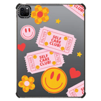 Self Care Club! Tablet Case | iPad Pro 11-inch (3rd/4th gen) / iPad Impact Case / Black | Image 1