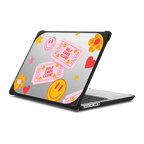 Self Care Club! MacBook Case | MacBook Pro 14-inch (M1 - M5) / MacBook Bounce Case / Black | Image 1
