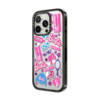 Barbie Stickermania Case | iPhone 16 Pro Max / Impact Case MagSafe Compatible / Black | Image 2
