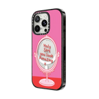 Holy Sh*t You Look Amazing Phone Case | iPhone 16 Pro Max / Impact Case MagSafe Compatible / Black | Image 2