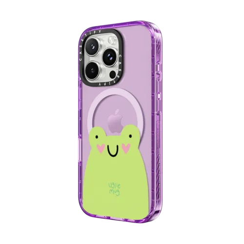 Uglie Mug Froggie | iPhone 16 Pro Max / Impact Case MagSafe Compatible / Purple | Image 2