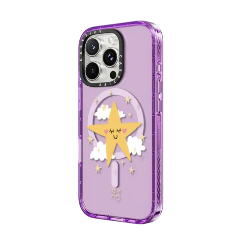 Uglie Mug Dreamy Star | iPhone 16 Pro Max / Impact Case MagSafe Compatible / Purple | Image 2