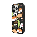 Uglie Mug Sushi | iPhone 16 Pro Max / Impact Case MagSafe Compatible / Matte Black | Image 2