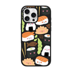 Uglie Mug Sushi | iPhone 16 Pro Max / Impact Case MagSafe Compatible / Matte Black | Image 1