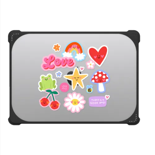 Uglie Mug Stickers | MacBook Pro 14-inch (M1 - M5) / MacBook Bounce Case / Black | Image 2