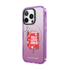 Self Love Juice | iPhone 16 Pro Max / Impact Case MagSafe Compatible / Glitter Purple | Image 2