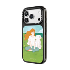 With you 01 by drawingmary | iPhone 18 Pro Max / Impact Case MagSafe Compatible - Glossy / Glossy Black | Image 2