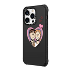 Grim B Heart Case | iPhone 14 Pro Max / Ultra Impact Case MagSafe Compatible / Matte Black | Image 2