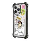 Grim B Thinking about Her Case | iPhone 14 Pro / Bounce Case MagSafe Compatible / Black | Image 2