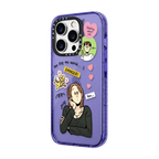 Grim B Thinking about Him Case | iPhone 14 Pro Max / Impact Case / Peri Purple | Image 2