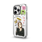 Grim B Thinking about Him Case | iPhone 14 Pro / Impact Clear Case MagSafe Compatible / Clear | Image 2