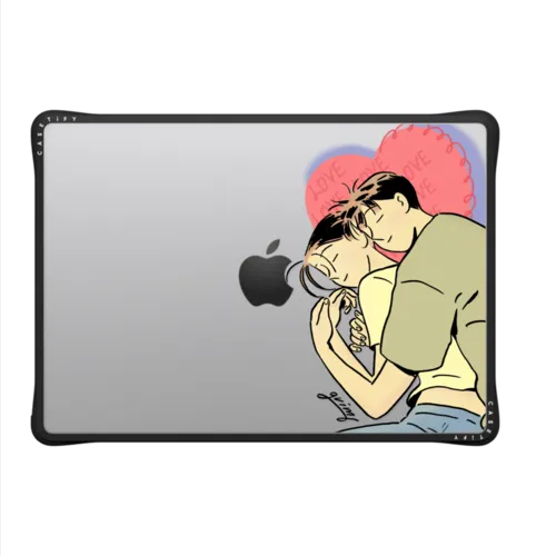 Grim B Warm Hug Macbook Case | MacBook Pro 14-inch (M1 - M5) / MacBook Impact Case / Black | Image 2