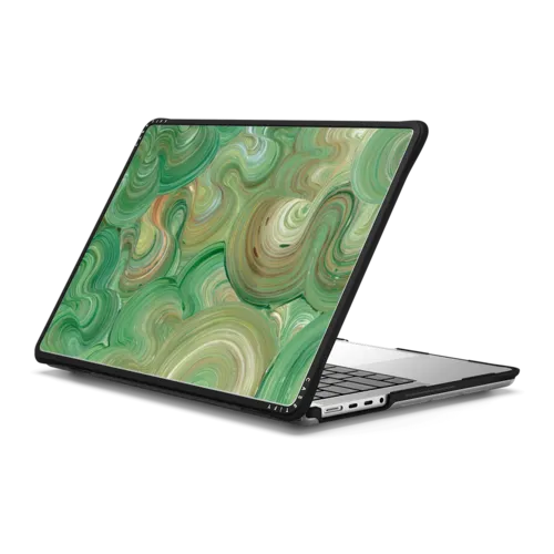 Olive | MacBook Pro 14-inch (M1 - M5) / MacBook Impact Case / Black | Image 1