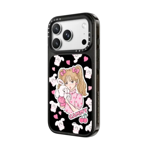 cammy & girl | iPhone 18 Pro Max / Impact Case MagSafe Compatible - Glossy / Glossy Black | Image 2