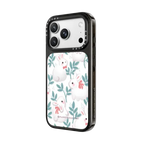 Cool Bunnies by Purringcatco | iPhone 18 Pro Max / Impact Case MagSafe Compatible - Glossy / Glossy Black | Image 2