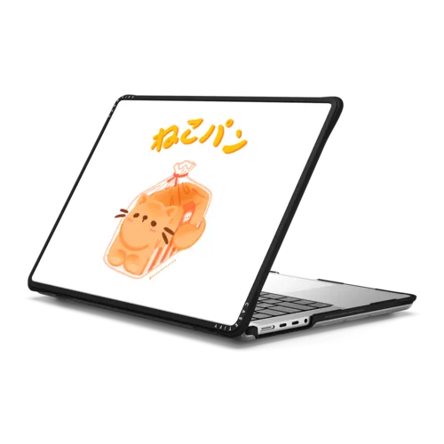 Cat Loaf by Purringcatco | MacBook Pro 14-inch (M1 - M5) / MacBook Impact Case / Black | Image 1