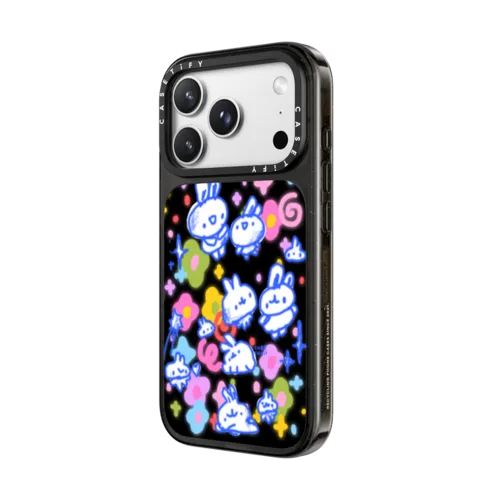 glow bun 2 by tabetaaii | iPhone 18 Pro Max / Impact Case MagSafe Compatible - Glossy / Glossy Black | Image 2