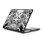 Lucky Foo Dog by Gabe Shum | MacBook Pro 14-inch (M1 - M5) / MacBook Impact Case / Black | Image 1