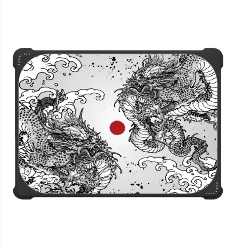 Power Dragon by Gabe Shum | MacBook Pro 14-inch (M1 - M5) / MacBook Bounce Case / Black | Image 2