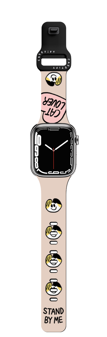 Grim B Jelly Apple Watch Band | Apple Watch Series 7-9 (45mm) / Impact Band / Black | Image 1