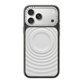iPhone 18 Pro Max - Alloy Ripple Case - Silver on Glossy Black | Image 1