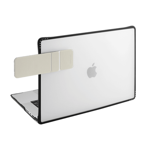Cobalt Bloom | Snappy Laptop Phone Mount / Snappy Laptop Phone Mount MagSafe Compatible / Black/Beige | Image 3