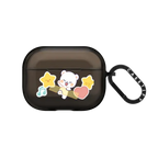 Sticky Milk | AirPods Pro / Earbuds Impact Case / Black | Image 1