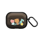Sticky Mocha | AirPods Pro / Earbuds Impact Case / Black | Image 1