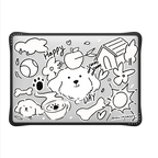 Happy Day 2 by drawingmary | MacBook Air 13-inch (M1 / Intel) / MacBook Impact Case / Black | Image 2
