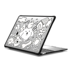 Happy Day 2 by drawingmary | MacBook Air 13-inch (M1 / Intel) / MacBook Impact Case / Black | Image 1