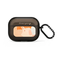 Close-up by drawingmary | AirPods Pro 2 / Earbuds Impact Case / Black | Image 1