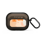 Close-up by drawingmary | AirPods Pro 2 / Earbuds Impact Case / Black | Image 1