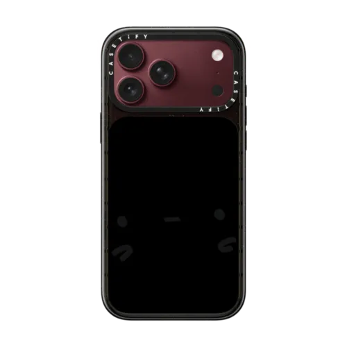 sad potato face | iPhone 18 Pro Max / Impact Case MagSafe Compatible - Glossy / Glossy Black | Image 1
