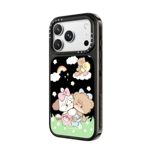 souffle & latte | iPhone 18 Pro Max / Impact Case MagSafe Compatible - Glossy / Glossy Black | Image 2
