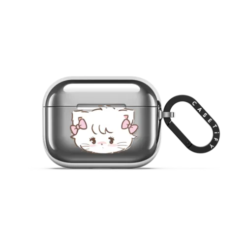 mousse | AirPods Pro 3 / Earbuds Mirror Case / Silver | Image 1