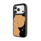 Bumping Mocha | iPhone 18 Pro Max / Impact Case MagSafe Compatible - Glossy / Glossy Black | Image 2