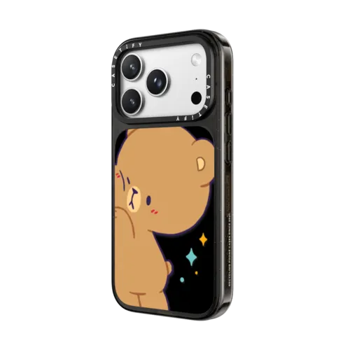 Bumping Mocha | iPhone 18 Pro Max / Impact Case MagSafe Compatible - Glossy / Glossy Black | Image 2