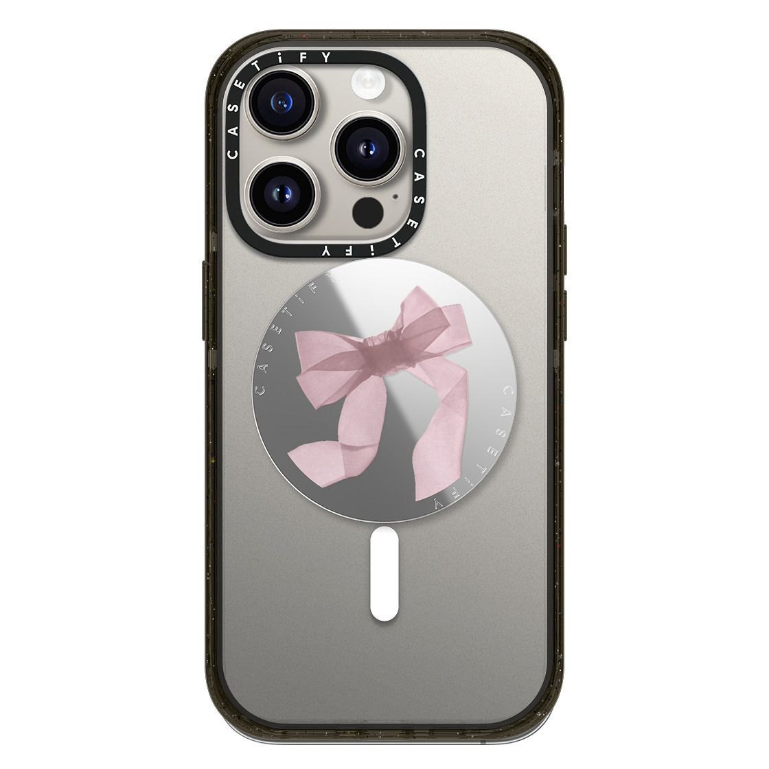 Pink Organza Ribbon Special Set - iPhone 16 Pro