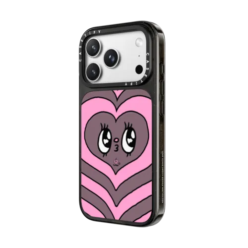Kissie Face | iPhone 18 Pro Max / Impact Case MagSafe Compatible - Glossy / Glossy Black | Image 2
