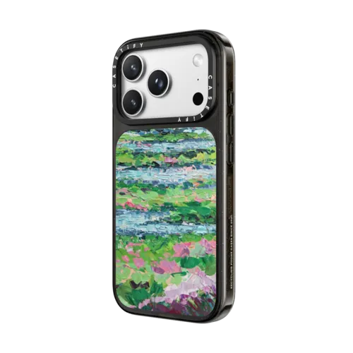 Marsh Romance | iPhone 18 Pro Max / Impact Case MagSafe Compatible - Glossy / Glossy Black | Image 2