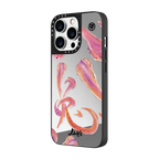 Tiaotu | iPhone 14 Pro Max / Mirror Case MagSafe Compatible / Silver on Black | Image 2