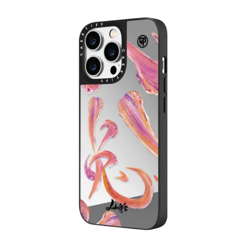 Tiaotu | iPhone 14 Pro Max / Mirror Case MagSafe Compatible / Silver on Black | Image 2