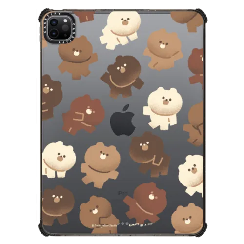 So Many Bears iPad | iPad Pro 11-inch (3rd/4th gen) / iPad Impact Case / Black | Image 1